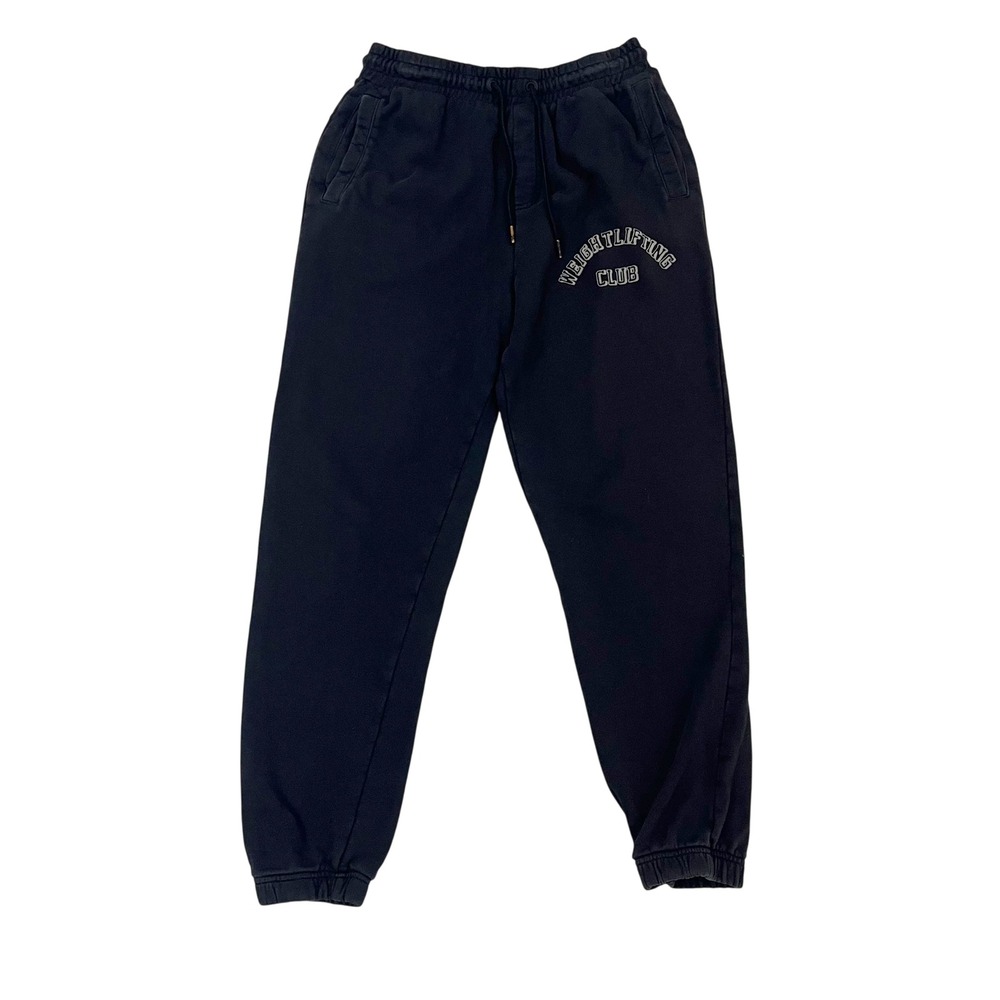 Gymshark Mens Weightlifting Club Sweatpants Black Joggers - Size Small